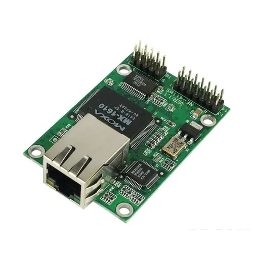 NE-4110A Встраиваемый преобразователь RS-422/485 в Ethernet с сетевым разъемом RJ45 MOXA